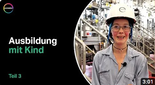 Arbeitsablauf und Pr&uuml;fungssituation von Lara | Ausbildung mit Kind | Covestro